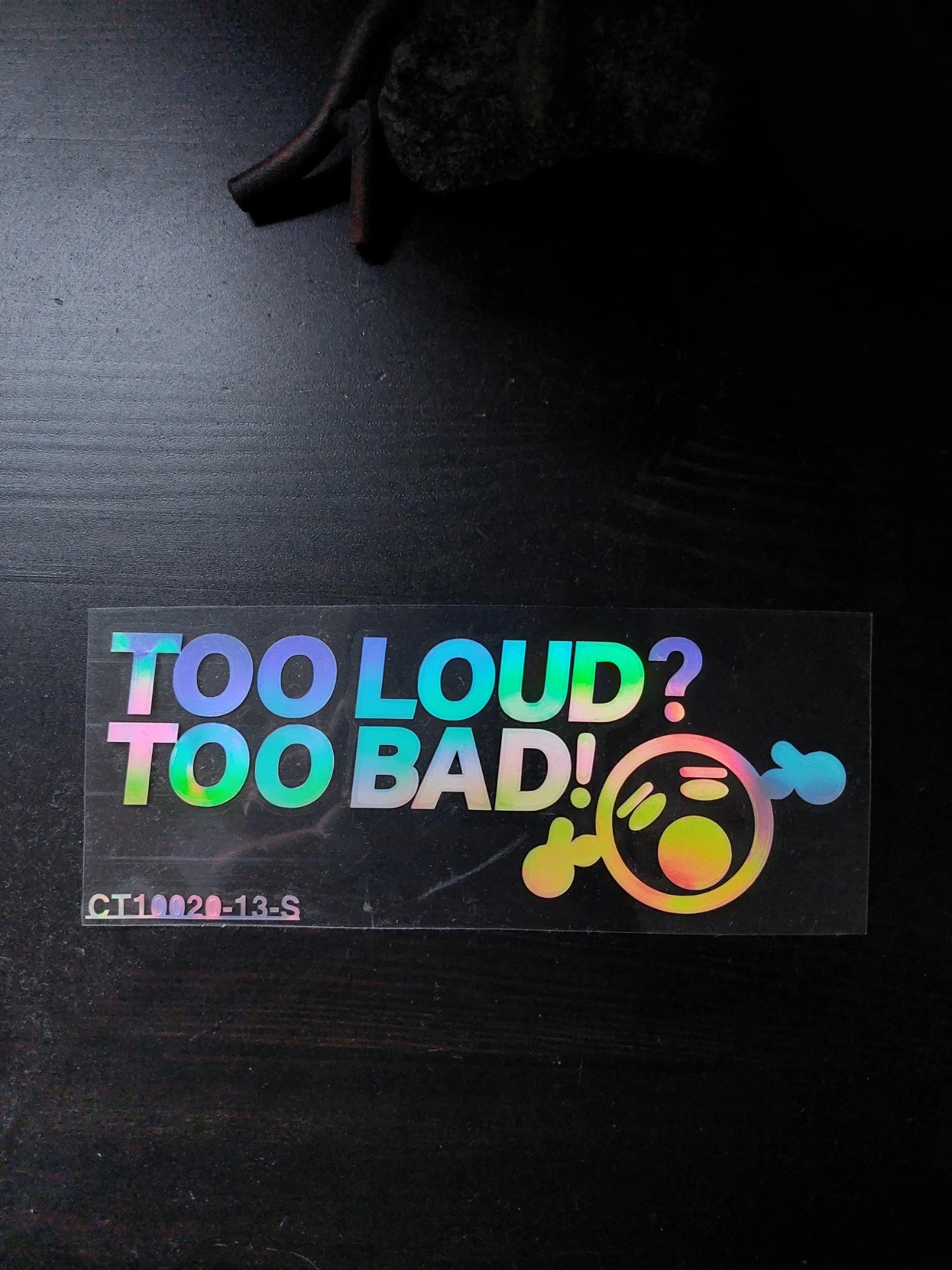 Too Loud Too Bad Tarra 1kpl