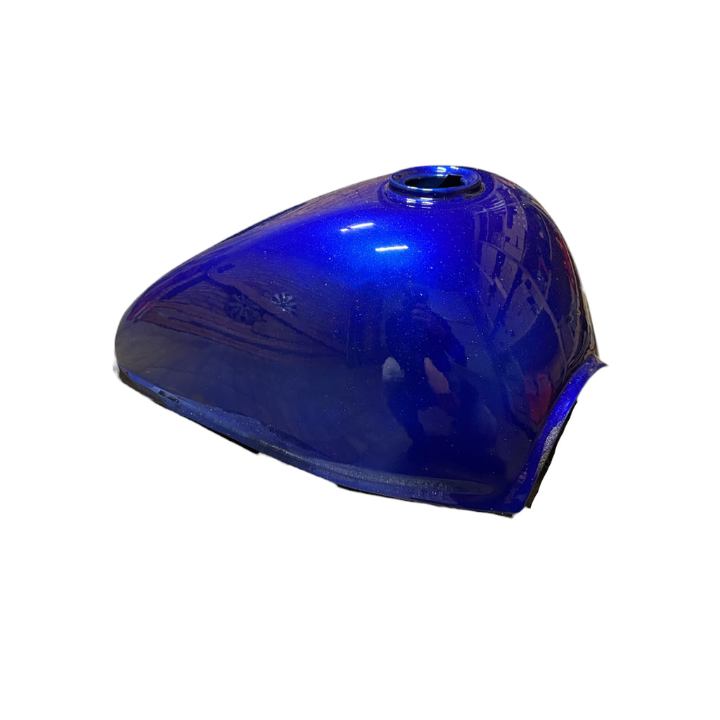 Tankki Candy Blue Monkey Pulverimaalattu