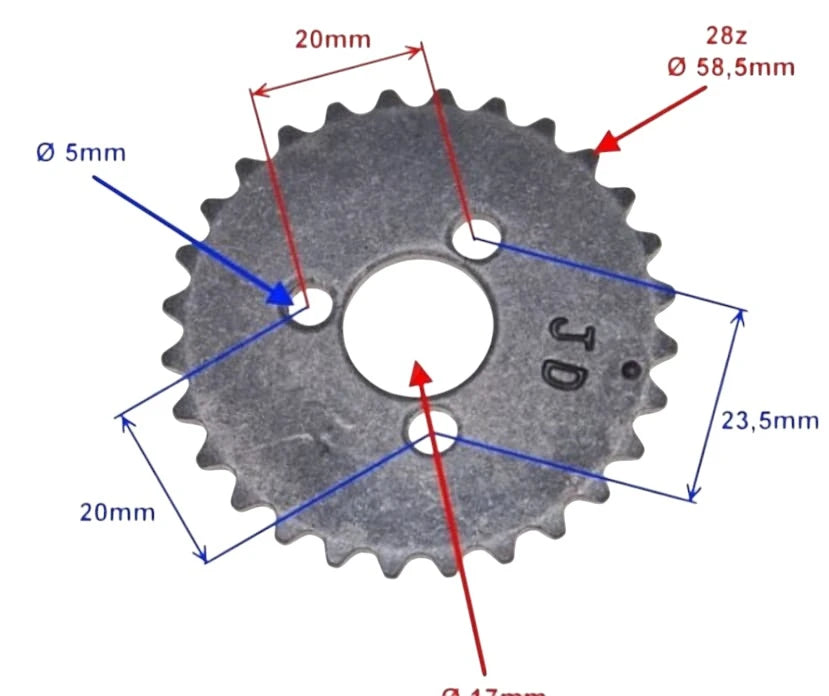 Nokka-akselin ratas Monkey